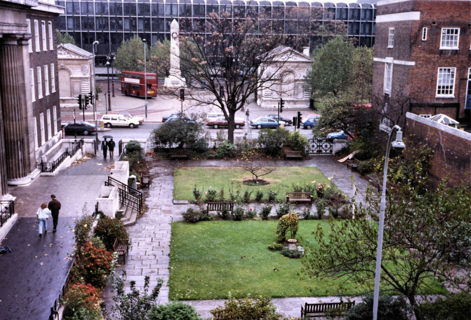 View from Halls of Residence - Euston Station