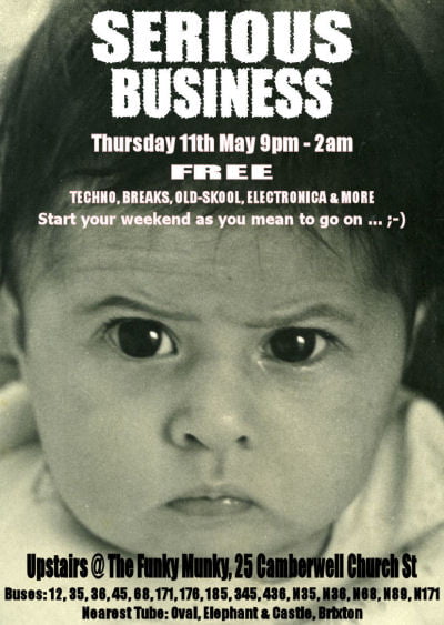 Serious Business Flyer